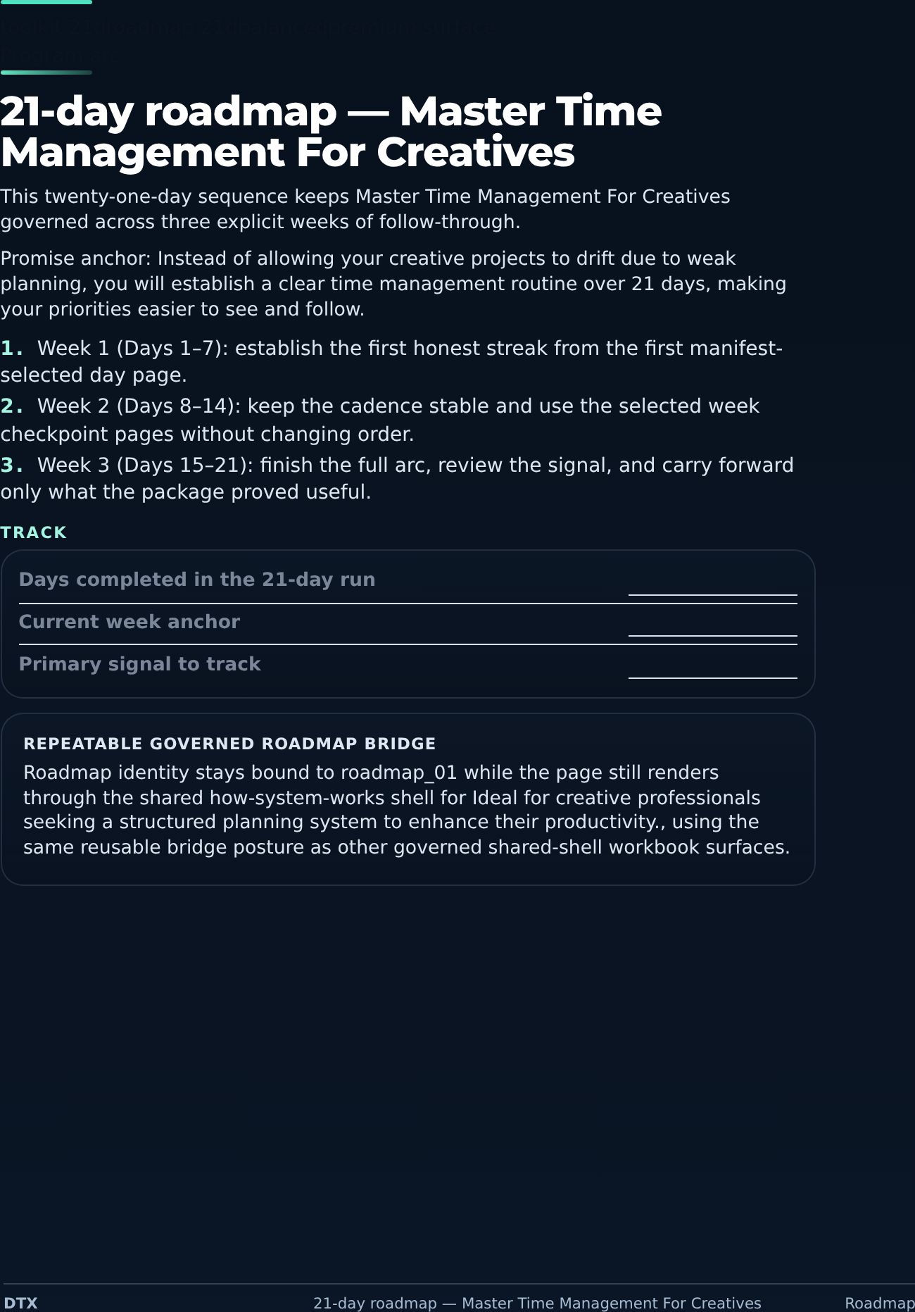 Review & Refine. Check what changed, what still needs adjustment, and how to keep the system usable.
